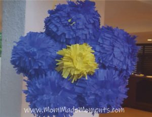 How to make a flower shaped pinata