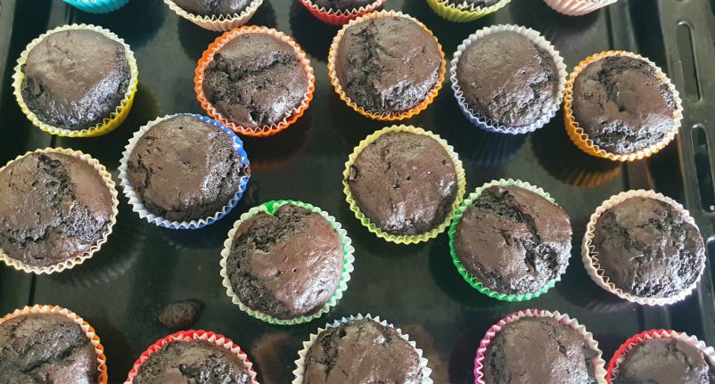 Eggless Banana Chocolate Muffins Recipe MomMadeMoments