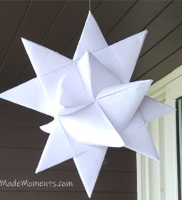 How to fold a Christmas Star