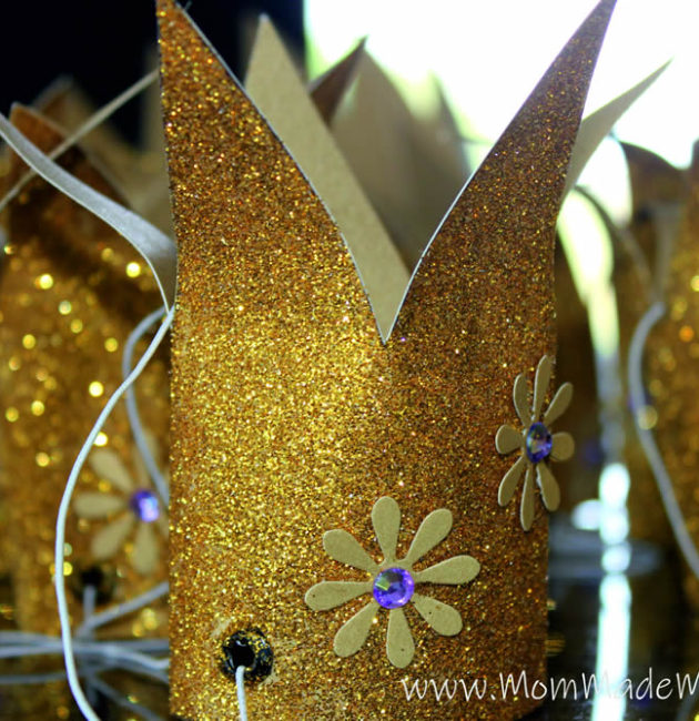 How to make a sparkly princess crown