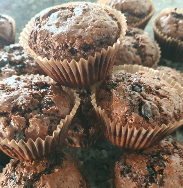 The best double chocolate muffins for kids