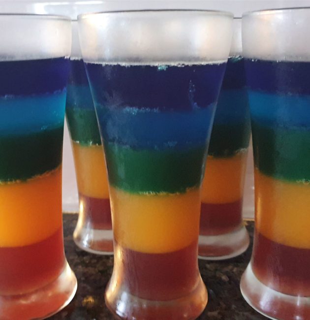 Rainbow Jelly Homemade Jelly