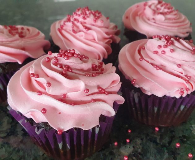 Vegan Cupcakes with vegan Frosting