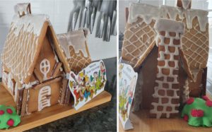 Snow White Themed Food Ideas Dwarves gingerbread house