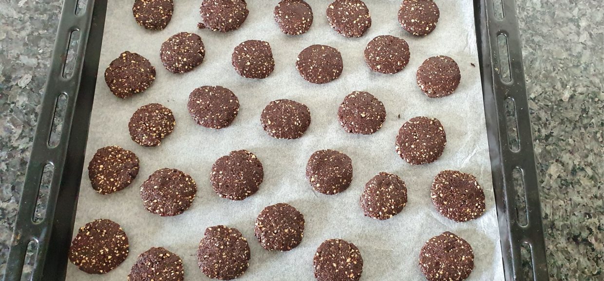Vegan Double Chocolate Cookies Recipe