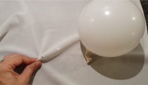 Balloon Ghost easy simple decoration for halloween