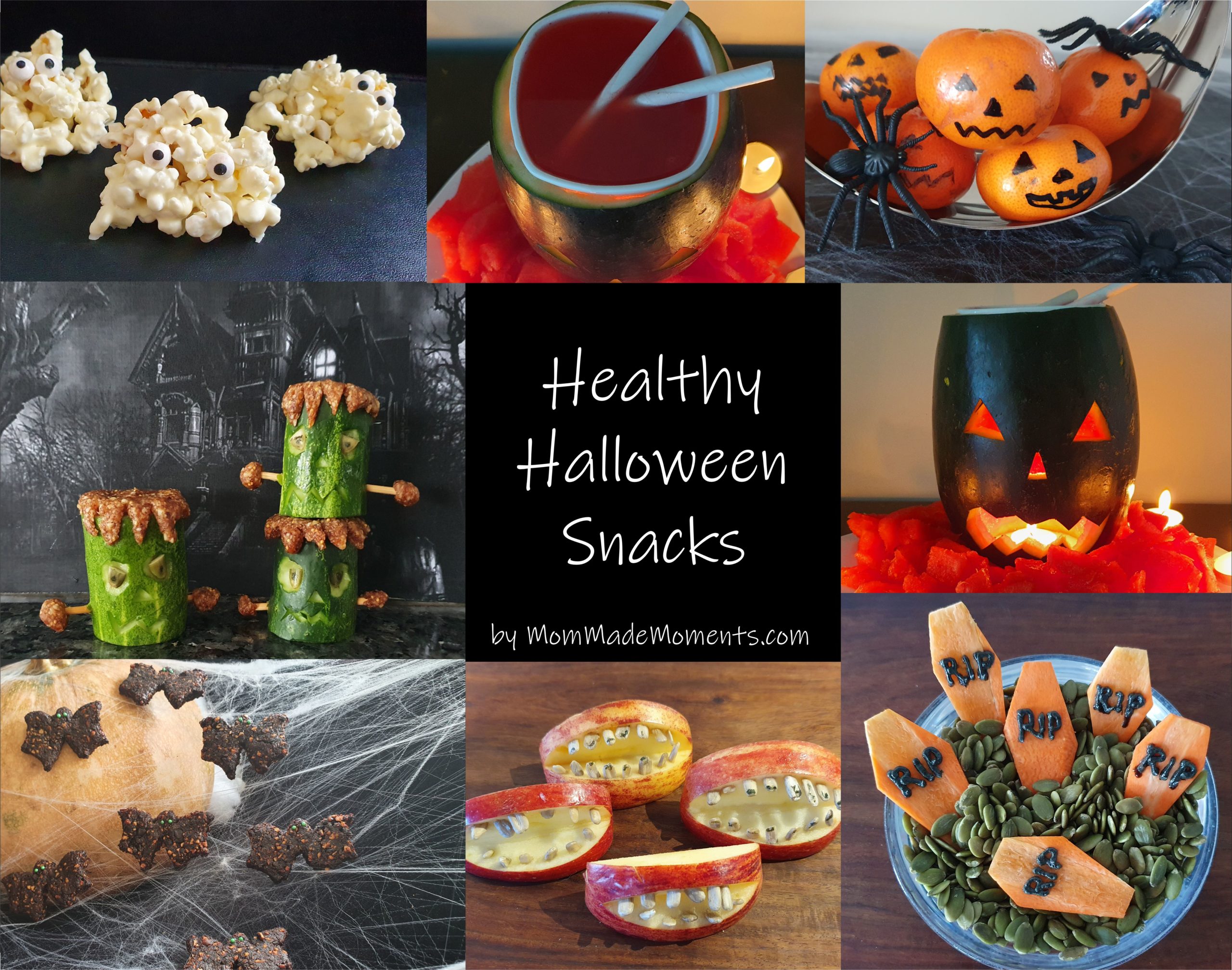 Healthy Halloween Snacks MomMadeMoments