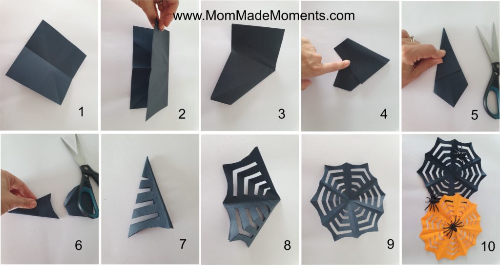 How to Make a Paper Spider web