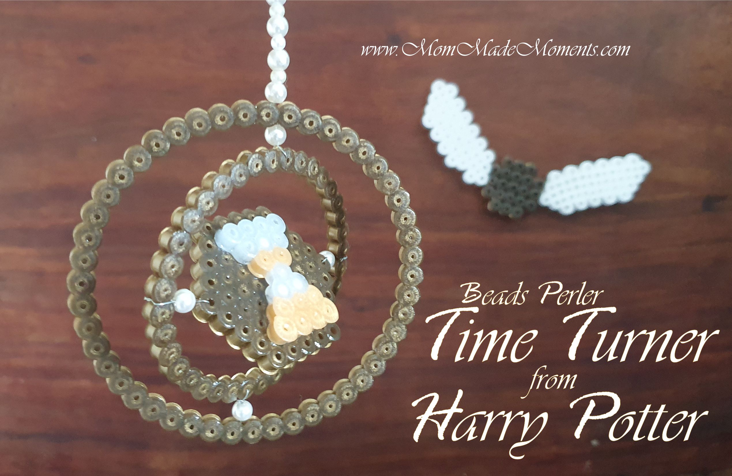 Hama Beads Perler Time Turner Harry Potter