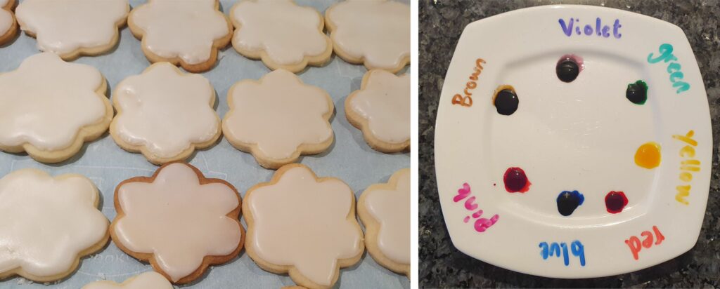 Party activity that you can eat paint on cookies MomMadeMoments