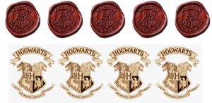 The ultimate Harry Potter Party Invitation Hogwarts Seal and Stamp