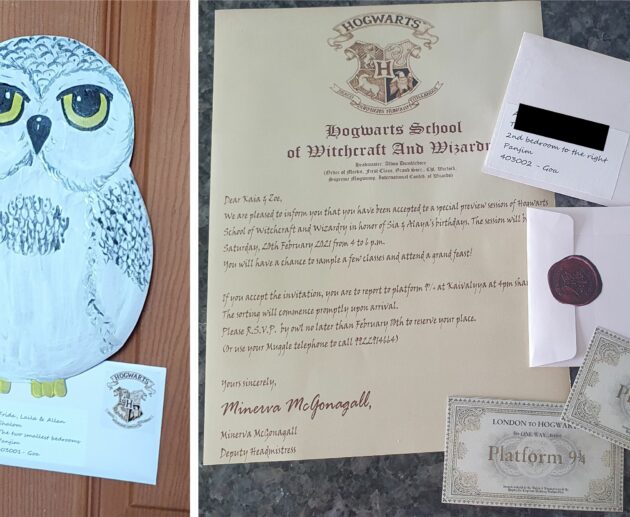 The ultimate Harry Potter Party Invitation Send your invitation by owl MomMadeMoments