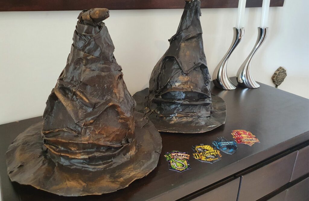 DIY Sorting hat -a best out of waste project. Mommademoments.com