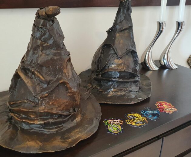 DIY Sorting hat -a best out of waste project. Mommademoments.com