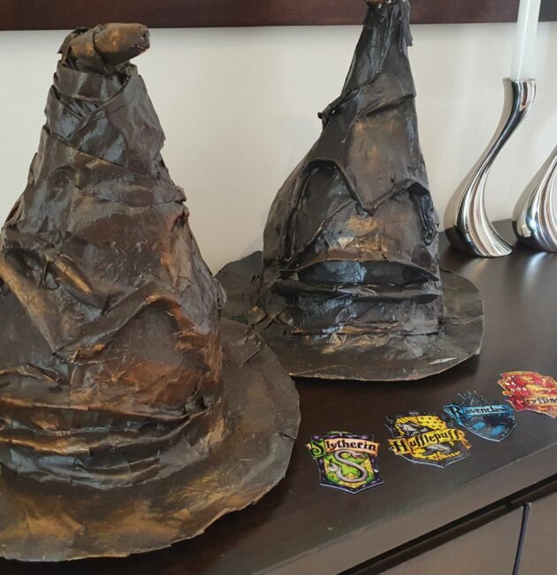 DIY Sorting hat -a best out of waste project. Mommademoments.com