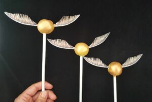 Cake Pops Golden Snitches Harry Potter Party Food