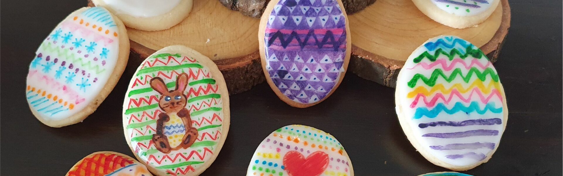 Cookie Painting with kids